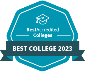 Best Accredited College Ranking Badget