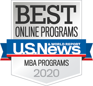 Top Ranked M.B.A. U.S. News Badge